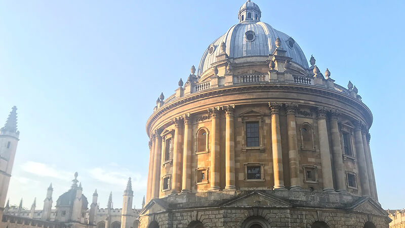 Dome of building in England