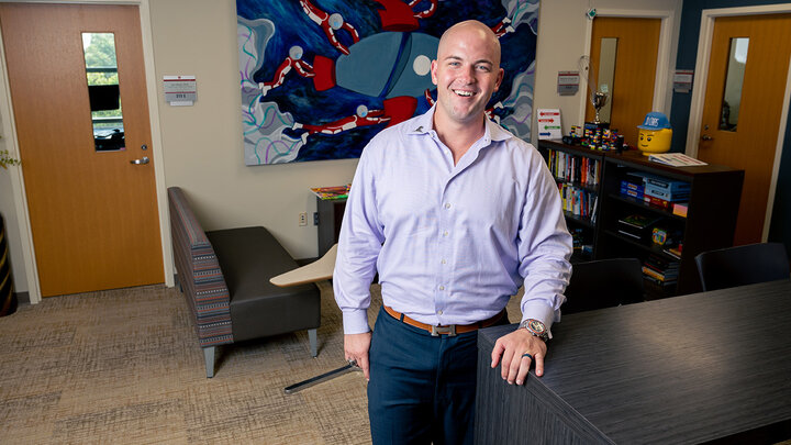 Aaron Gillaspie, ’09, chose Nebraska due to it’s entrepreneurship program though said some of his most impactful moments came from taking the initiative to meet with professors out of the classroom.