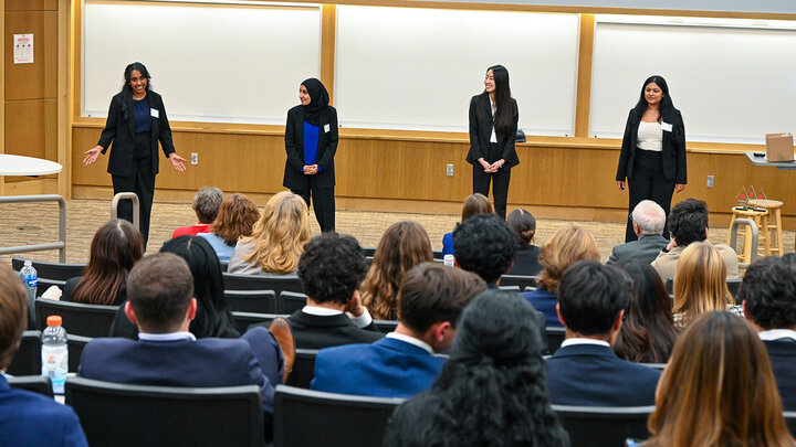 The University of Texas at Austin won the Cornhusker Business Case Competition