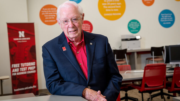 Bob FitzSimmons became a Nebraska supporter after he started his own financial planning business and hired student interns.