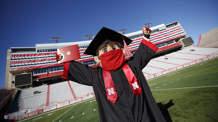 Herbie in Cap & Gown