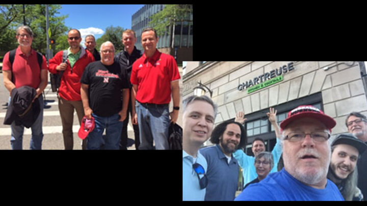 CARMA experts enjoying some time off from summer Short Courses in Detroit.