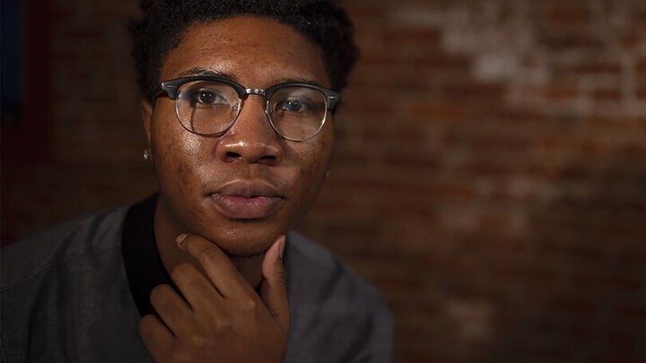 Elijah Merritt, a sophomore supply chain management major from Omaha