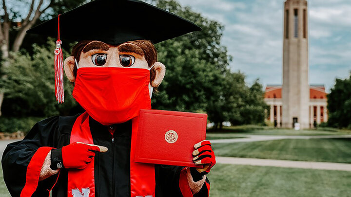 Herbie in Cap & Gown