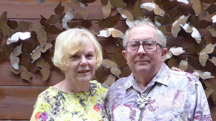 Mary Lindgren and her husband, Doug