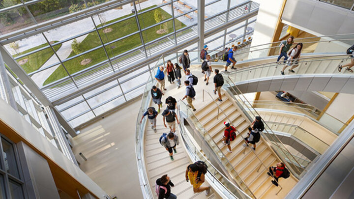 Hawks Hall Stairwell