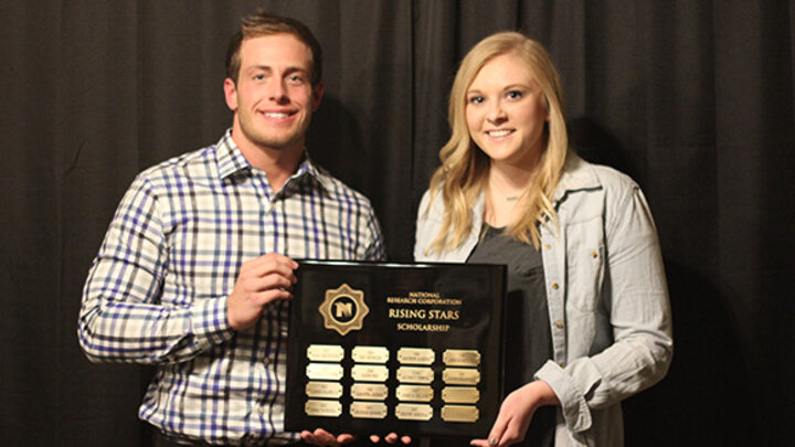 Trevor Willenborg and Amber Kohmetscher