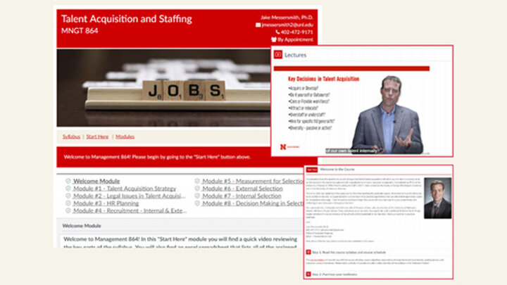 New online format modernizes business courses.