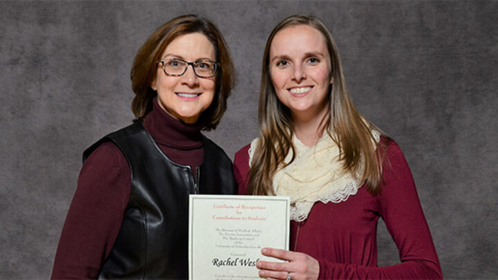 Dr. Tammy Beck and Rachel Wesley