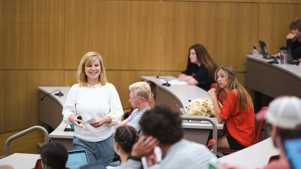 mcleod teaching a course