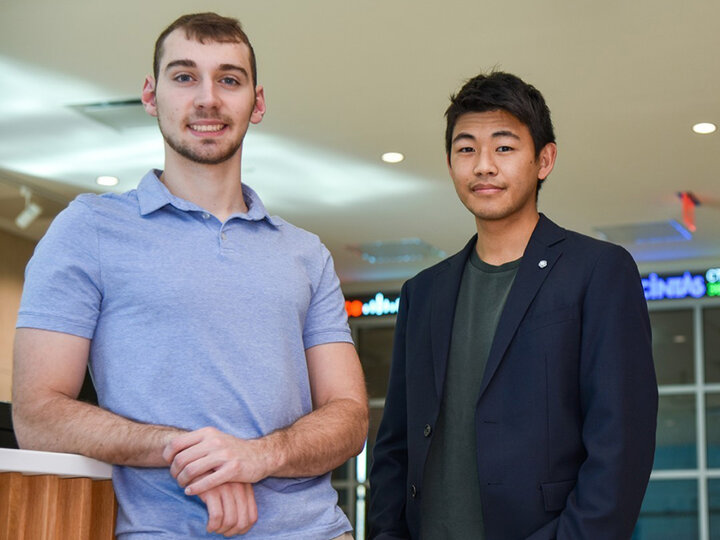 Daniel Elsner and Daichi Yukinawa