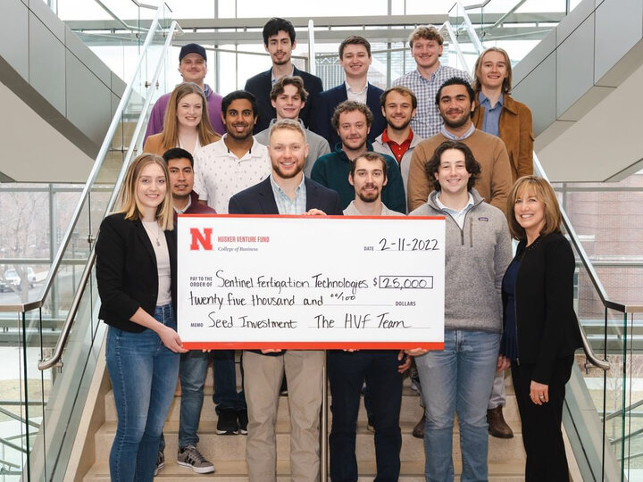 Husker Venture Fund awarding $25,000 to startup Sentinel Fertigation