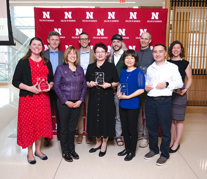 College of Business Awards Recepients