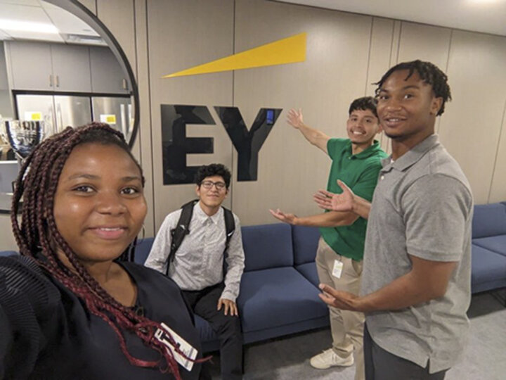 Williams interned at EY