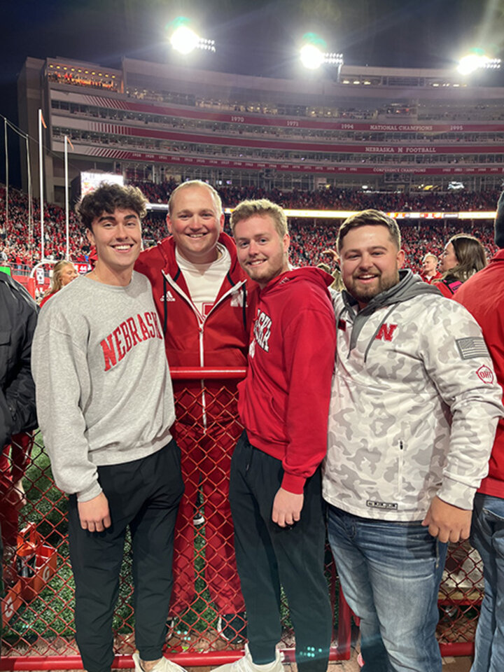 Zaborowski in Memorial Stadium