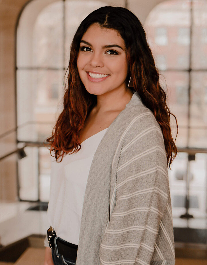 Josephine Sandoval of Hanford, California, will graduate with a bachelor’s degree in actuarial science.