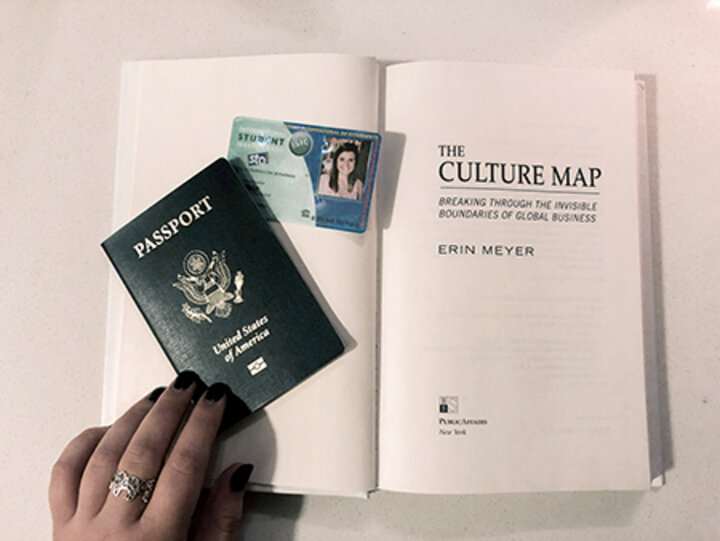 Hallie Lockhart prepares for her trip to Australia, including reading 'The Culture Map.'