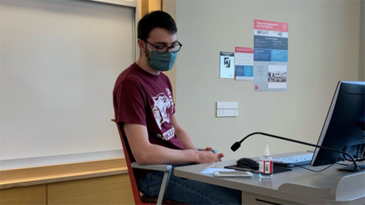 Clayton Spray shared his perspective on his experience in the class overall, and his experience being a deliberation facilitator in the Class Evaluations group.