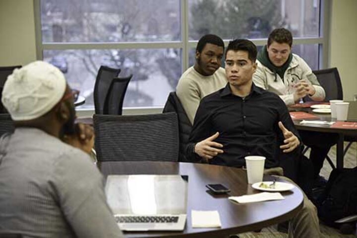 Joey Osbron talks about his experiences in the medallion program with Dr. Kalu Osiri.