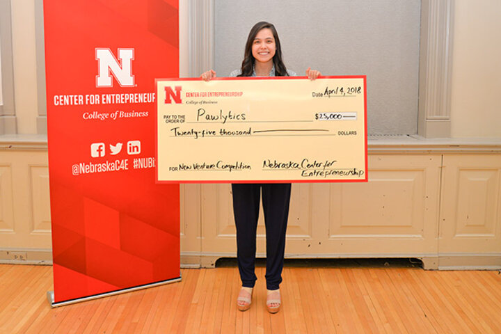 Whitacre won multiple entrepreneurial competitions, such as the New Venture Competition, due to her well-crafted business plans.