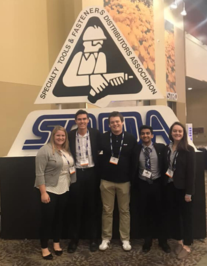 Five supply chain management majors were selected to present Nebraska at the Specialty Tools and Fasteners Distributors Association (STAFDA) conference in Phoenix.