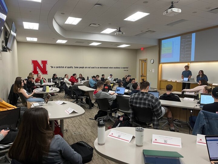 Students voted for their top 12 nonprofit organizations